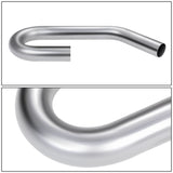 2.25" OD 45/180 Degree U-Bend Exhaust Pipe Tubing 18-Gauge