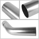 2.5" 45 Degree Exhaust Pipe Bend Tubing Stainless Steel