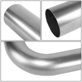 2.5" 90 Degree L-Bend Exhaust Pipe Tubing Stainless Steel