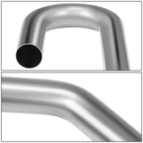 3" OD 45 & 180 Degree U-Bend Exhaust Pipe Tubing 18-Gauge
