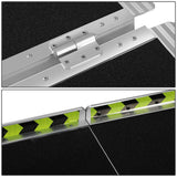 29" x 8' Aluminum Wheelchair Ramp - Metallic Black