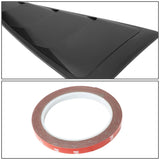 05-14 Ford Mustang Quarter Window Louvers 2PC Set Black