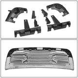 10-18 Dodge Ram 2500/3500 Big Horn Style Badgeless Grille - Chrome