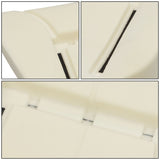 98-02 Dodge Ram Lower Bottom Seat Cushion Driver Side White