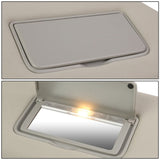 2013-2019 Nissan Pathfinder Gray Sun Visor w/ Vanity Light Passenger