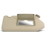 13-19 Nissan Pathfinder Sun Visor w/ Vanity Light Passenger Beige