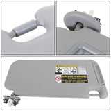 2006-2012 Toyota RAV4 Passenger Side Sun Visor - Gray