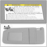 2007-2011 Toyota Camry Sun Visor - Driver Side Gray