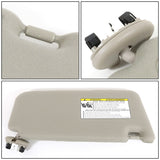 2007-2011 Toyota Camry Sun Visor Driver Side Beige Illuminated