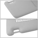 2009-2016 Toyota Venza Sun Visor Passenger Side Gray