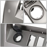 04-06 Nissan Titan/Armada A/C Center Console Bezel Gray