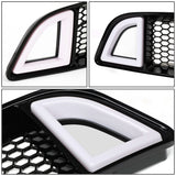 2013-2014 Ford Mustang Honeycomb Mesh LED DRL Grille