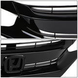 2016-2021 Honda Civic Front Bumper Grille - Black