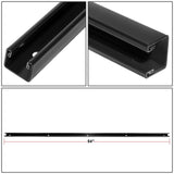2016-2020 Toyota Tacoma Cargo Bed Header Deck Rail - Black