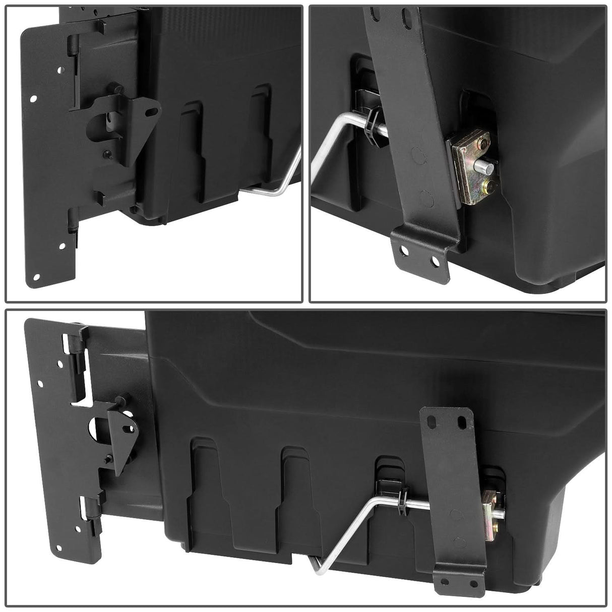 2005-2019 Toyota Tacoma Wheel Well Lock Box - Passenger Side Black
