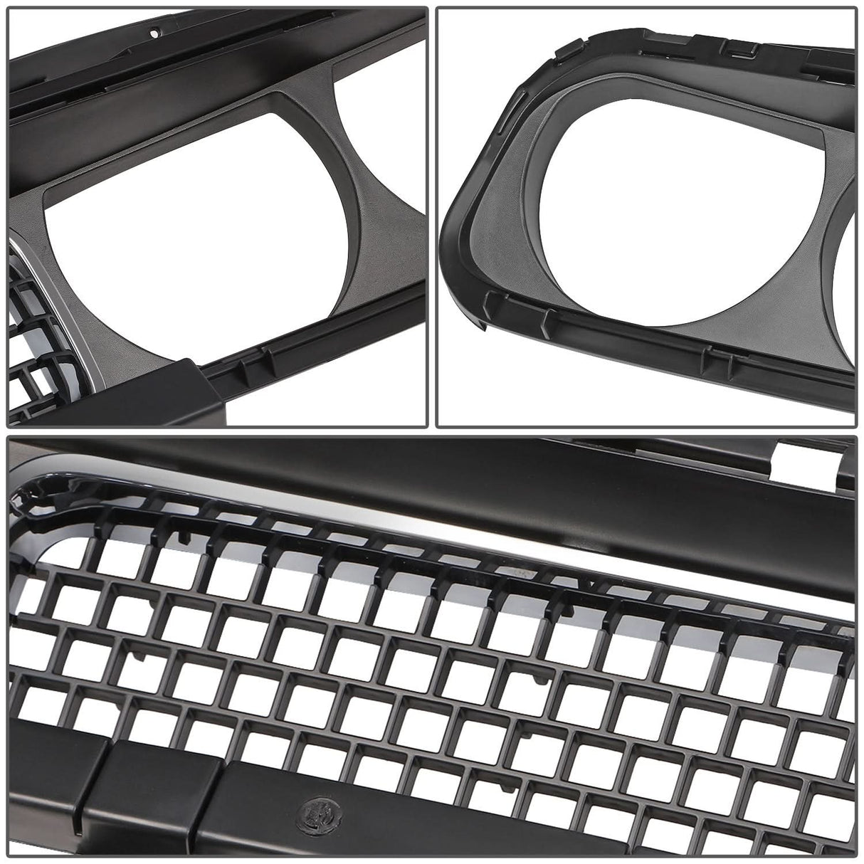 08-14 Dodge Challenger Front Bumper Grille - Matte Black