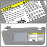 2005-2011 Toyota Tacoma Sun Visor - Medium Grey