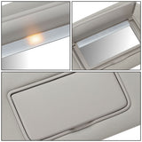 2013-2018 Nissan Altima Sun Visor with Lighted Mirror - Gray