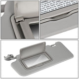 12-15 Honda Civic Clear Gray Sun Visor