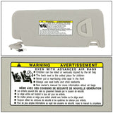 08-11 Honda Accord Sun Visor - Warm Grey