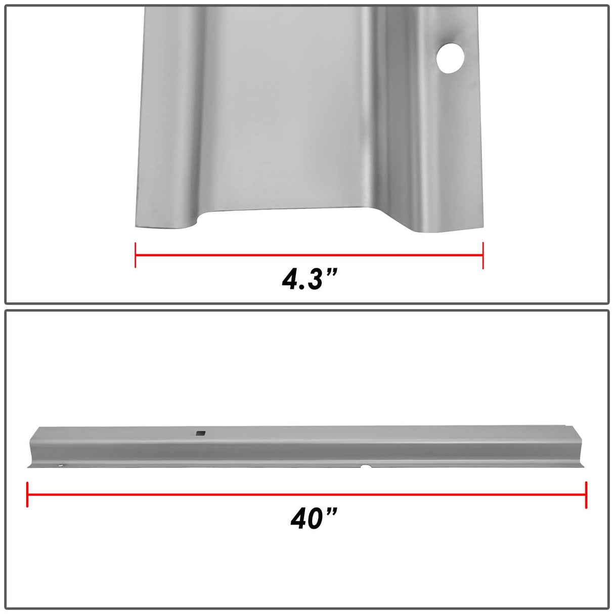 00-05 Ford Excursion Rocker Panels - Stamped Steel