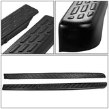 2007-2013 Chevrolet Silverado 6'6" Bed Rail Caps - Black