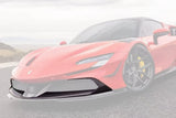 2020-UP Ferrari Autoclave Carbon Fiber Middle Front Lip Carbonado (RT) Fits: SF90 Stradale and Spider