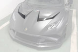 2021-2024 Lamborghini Huracan Autoclave Carbon Fiber Hood Vent Trim Carbonado (VX) Fits: STO