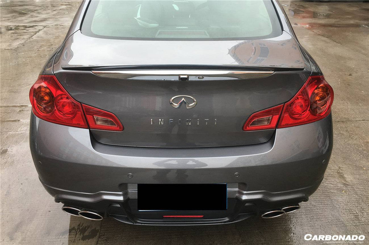 2010-2013 Infiniti G25 G37 Sedan WD Style Trunk Spoiler