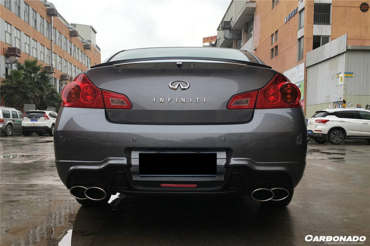 2010-2013 Infiniti G25 G37 Sedan WD Style Trunk Spoiler