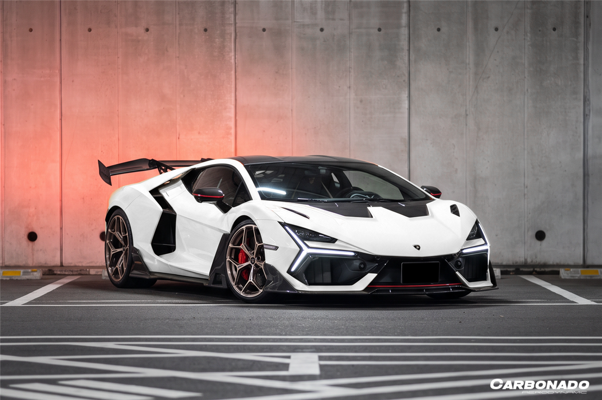 2024-UP Lamborghini Revuelto BK Style Autoclave Carbon Fiber Front Lip