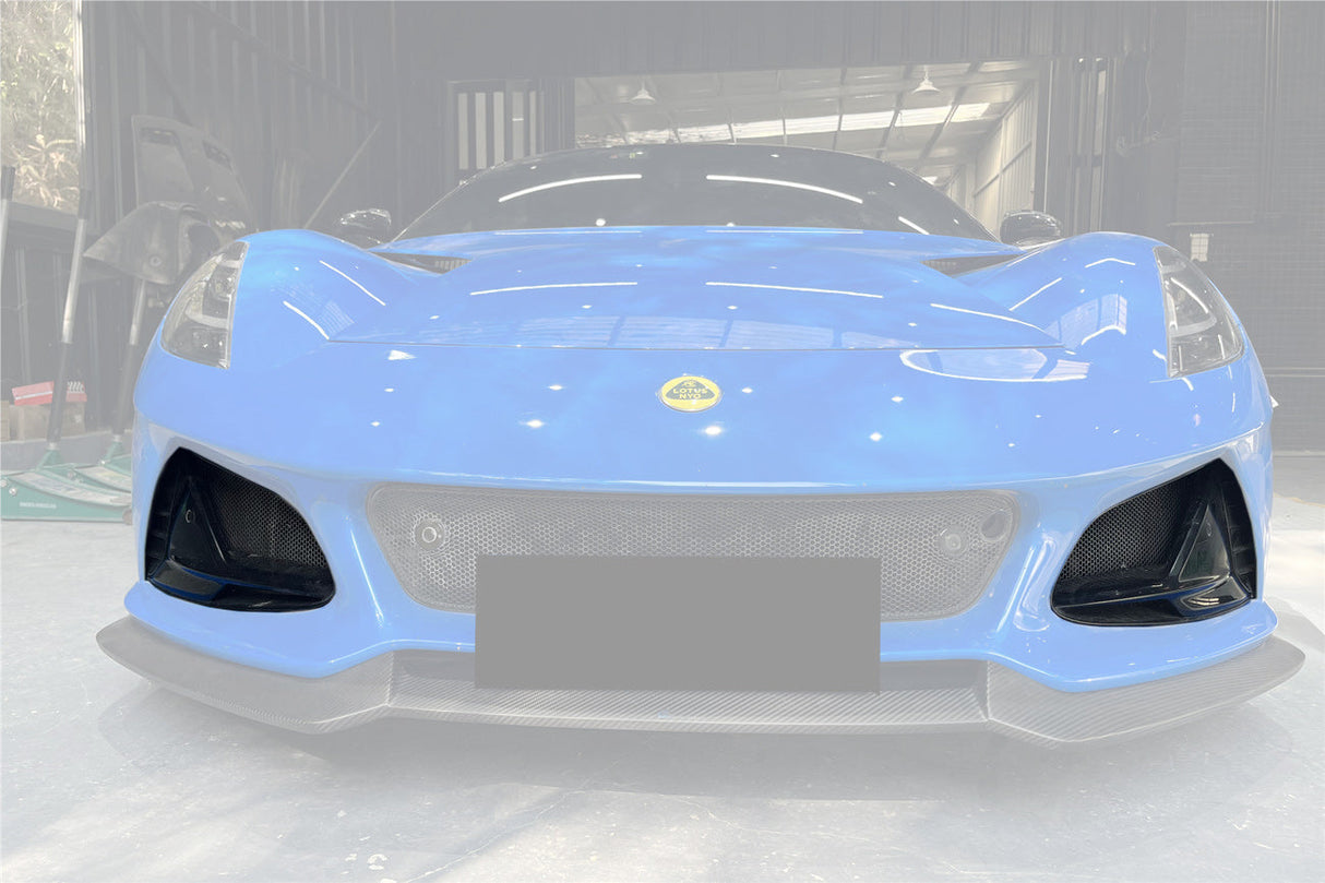 2021-2024 Lotus Emira OD Style Dry Carbon Fiber Front Bumper Vents