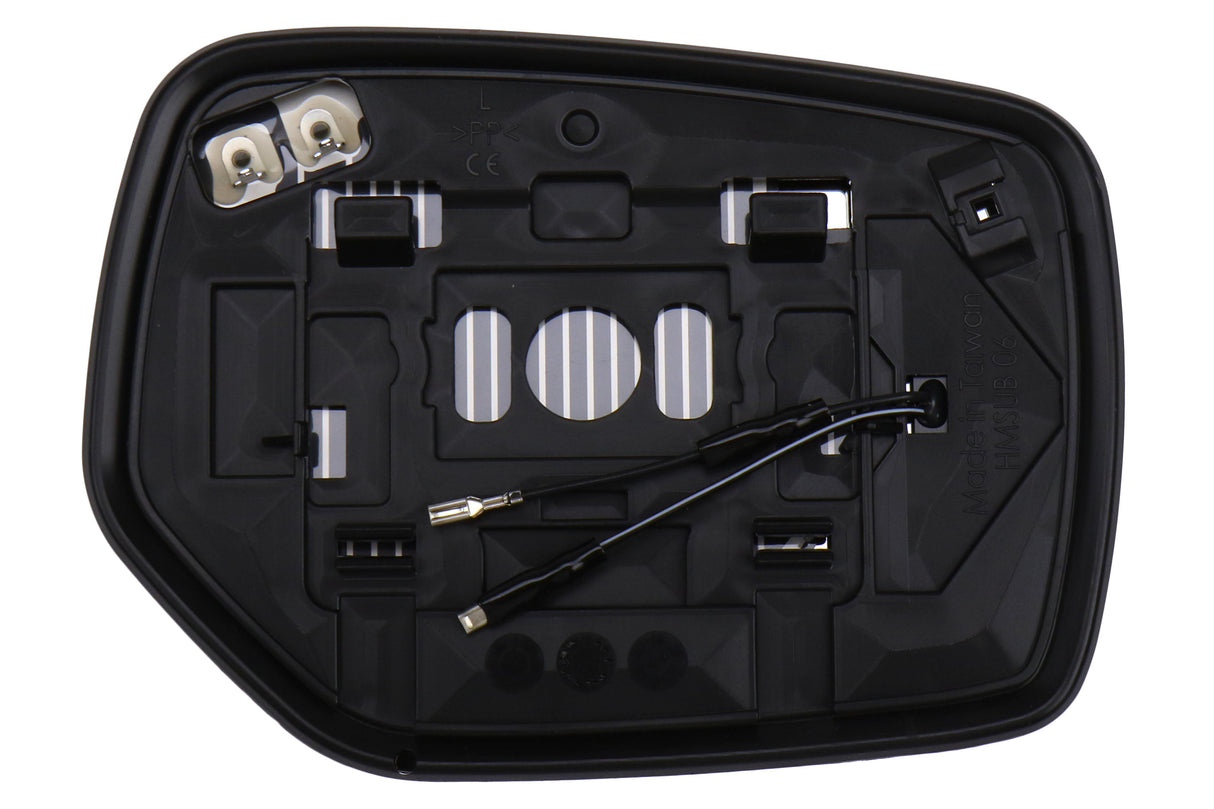 OLM Wide Angle Convex Mirrors with Turn Signals (clear) - 2015+ WRX / 2015+ STI