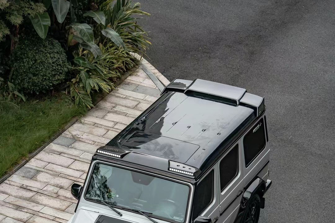 2019-2025 Mercedes Benz G-Class W464 | W465 G-Wagon BR Style Rear Roof Spoiler | Fit G500,G550,G63 AMG