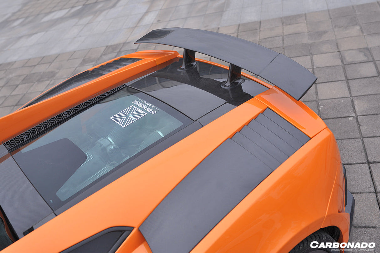 2004-2008 Lamborghini Gallardo Coupe OE Style Engine Hood Hatch USE ORIGENAL GLASS | Fits Gallardo, Gallardo SE, Superleggera