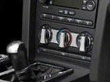 Speedform Modern Billet A/C Accent Trim; Chrome (05-09 Mustang)