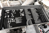 Acrylic Laser Series Fuse Box Lid Label Plate - 2021-2025 Bronco