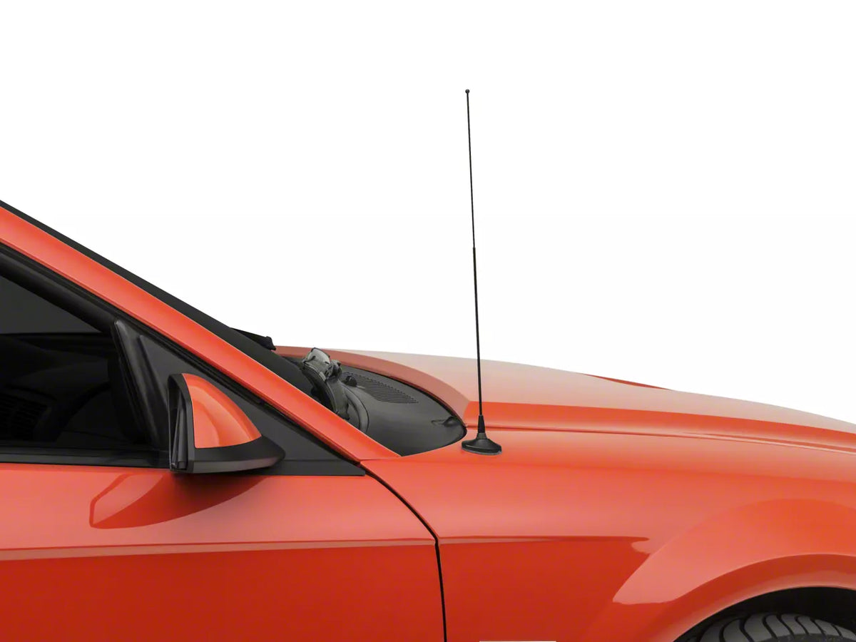 Speedform Adjustable Length Antenna; Black (79-09 Mustang)