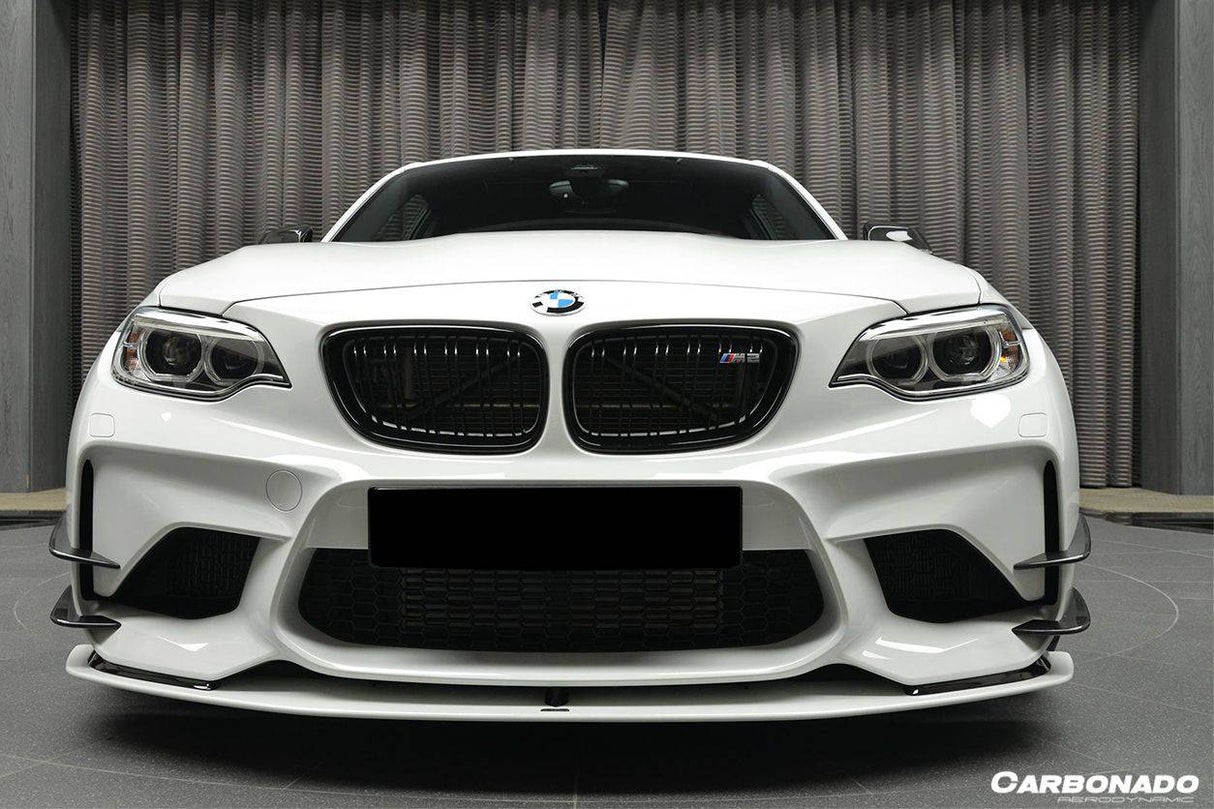 2016-2021 BMW M2  M2C F87 AC Style Carbon FIber Front Lip