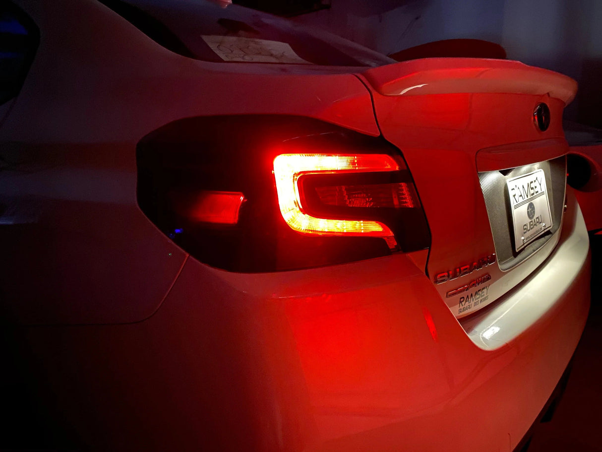 Aftermarket Taillight Style Overlays - 2015-2021 Subaru WRX / STI