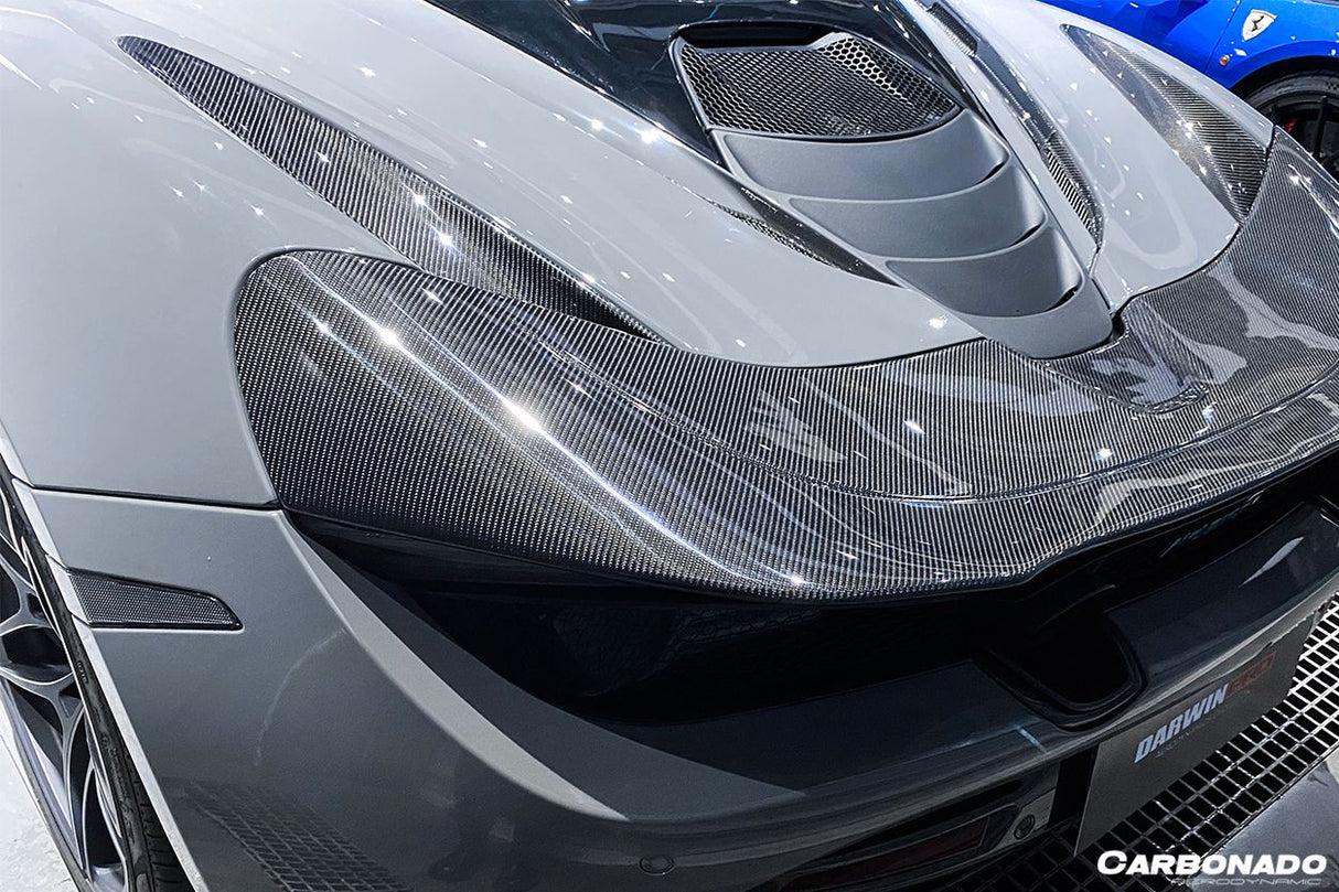 2017-2022 McLaren 720S OEM Style Carbon Fiber Rear Trunk Air Intake Vents Replacement