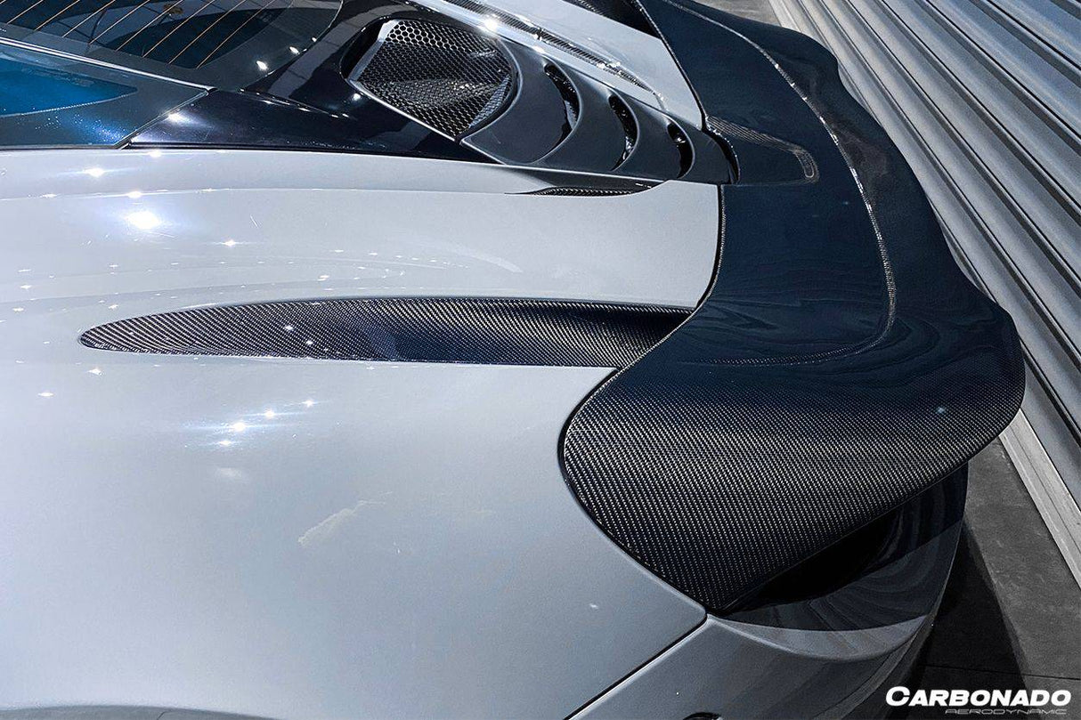 2017-2022 McLaren 720S OEM Style Carbon Fiber Rear Trunk Air Intake Vents Replacement