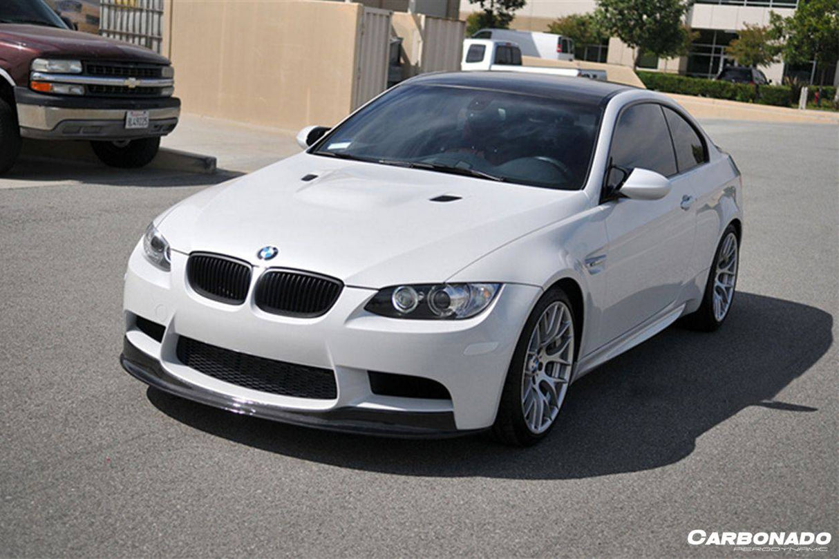 2008-2012 BMW M3 E90  E92  E93 AKM Style Carbon Fiber Front Lip