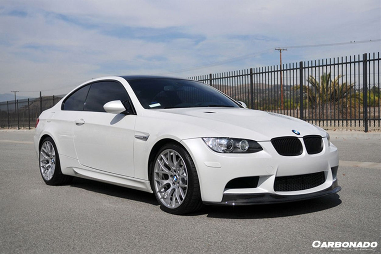 2008-2012 BMW M3 E90  E92  E93 AKM Style Carbon Fiber Front Lip