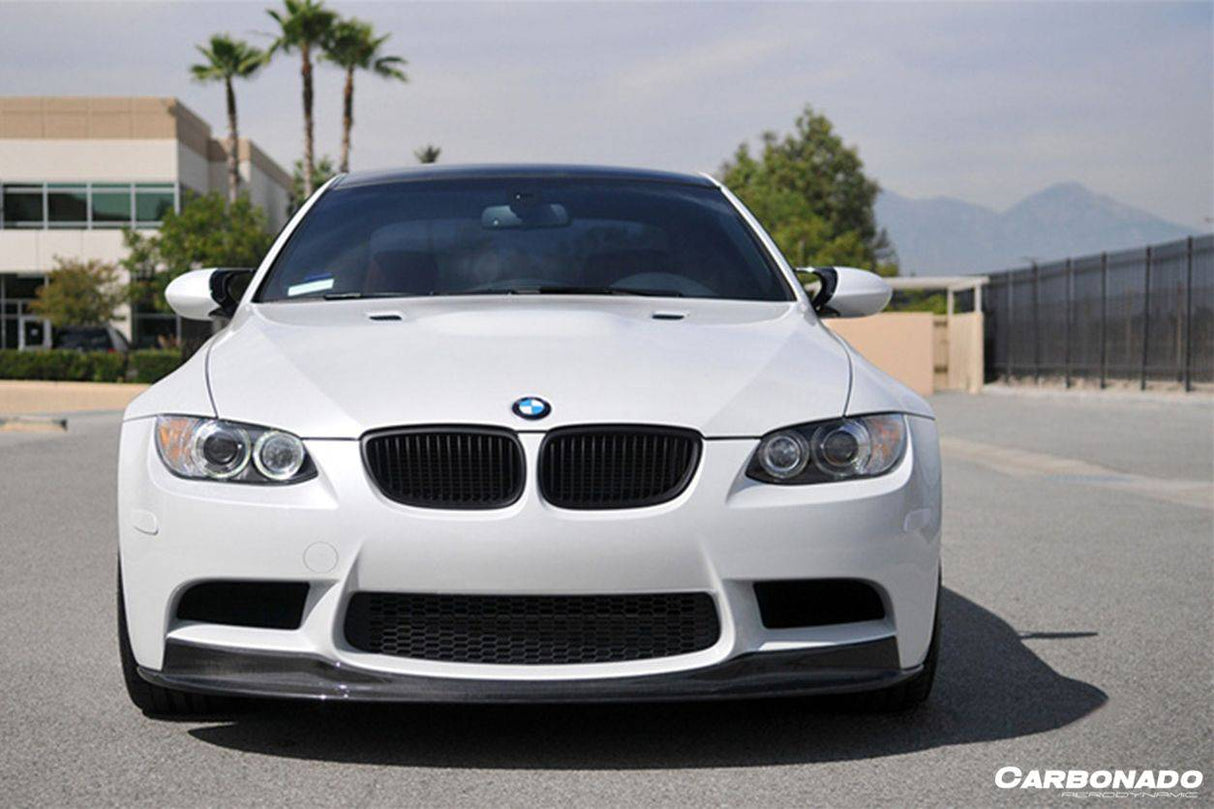 2008-2012 BMW M3 E90  E92  E93 AKM Style Carbon Fiber Front Lip