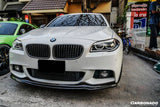 2011-2016 BMW F10 5 Series M-Tech AK Style Carbon Fiber Front Lip