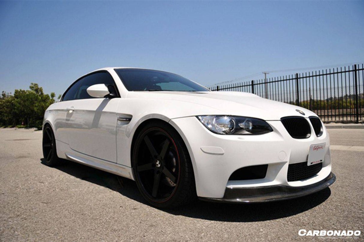 2008-2012 BMW M3 E90  E92  E93 AKM Style Carbon Fiber Front Lip