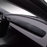Alcantara Spliced Dash Trim for Tesla Model 3 Highland / Model Y Juniper (2PCS)