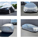 All-Weather Car Cover for Model 3/Y/S | Charging Port Access | Waterproof Oxford