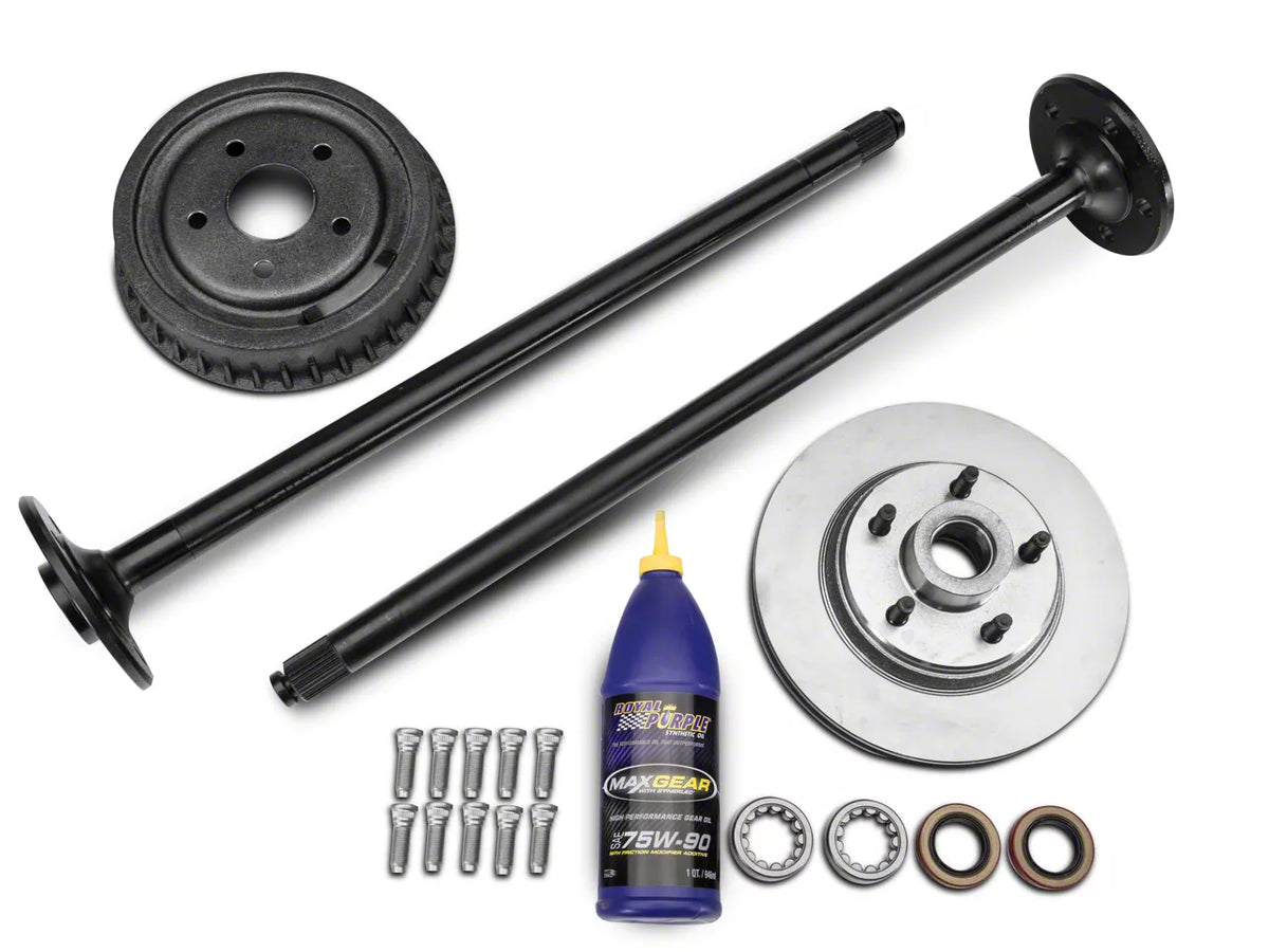 SR Performance Complete 5-Lug Conversion Kit; 28-Spline (87-93 5.0L Mustang)